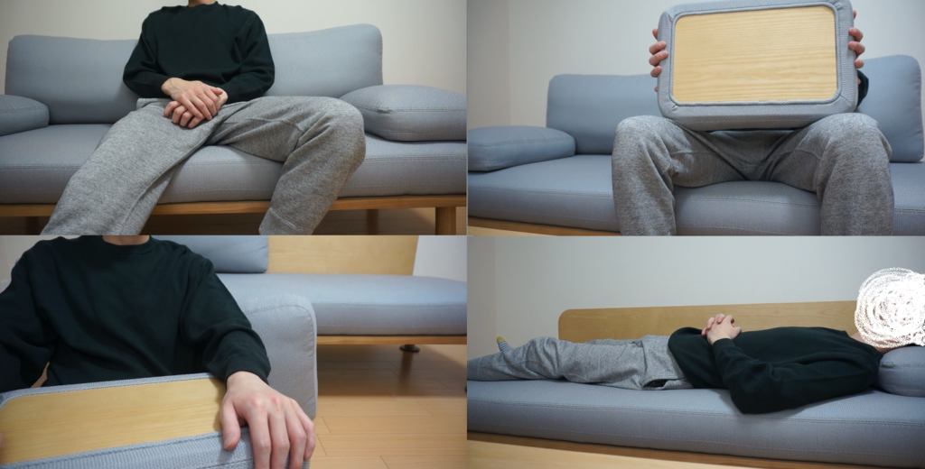 快適で自由過ぎるソファ コアラのCHILLAX